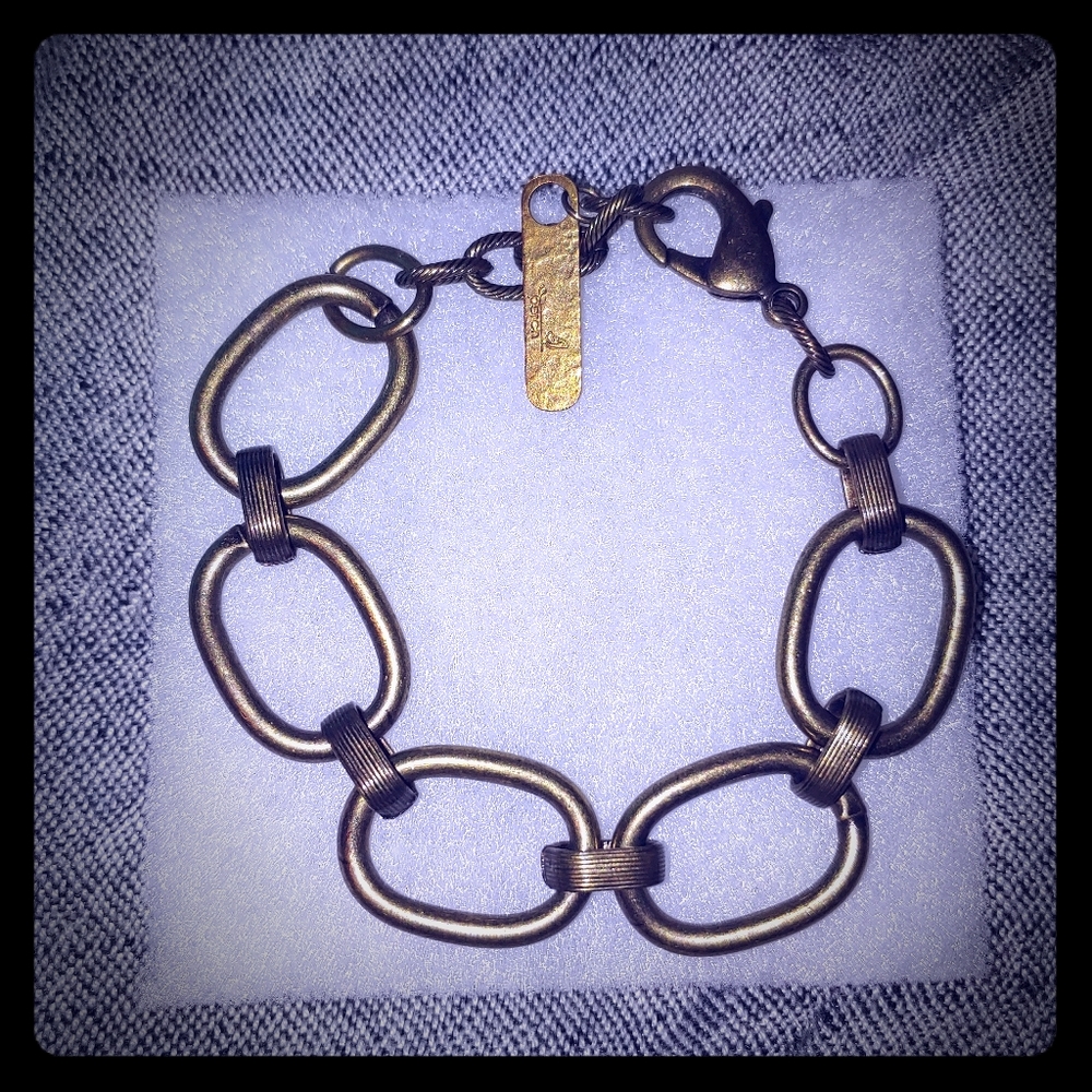 Perch Vintage Bronze Large chain Bracelet